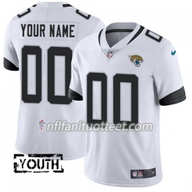 Lasten Jacksonville Jaguars NFL Pelipaita Custom Valkoinen